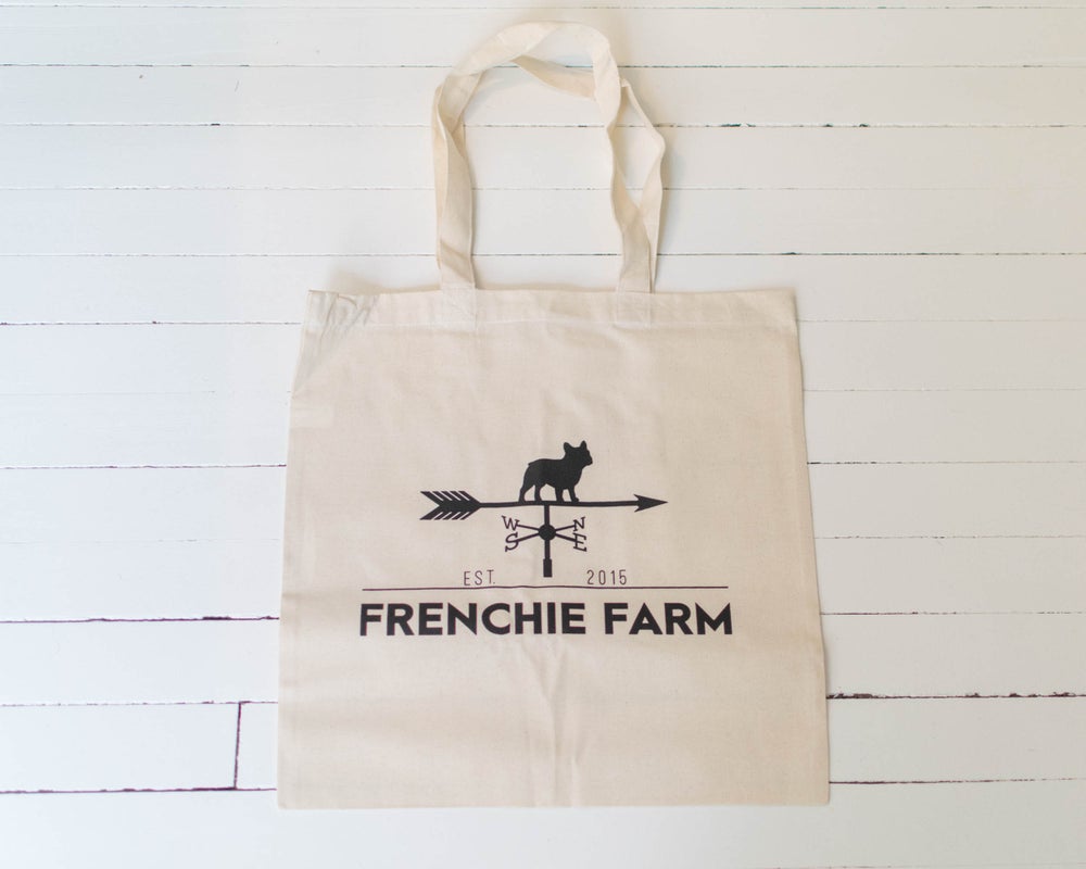 Frenchie Farm Tote Bag